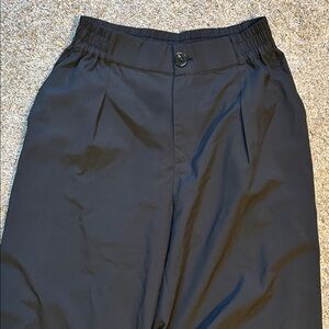 Zyia Active Black Montmarte Wide Leg Pants